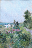 Ross Sterling Turner A Garden by the Sea