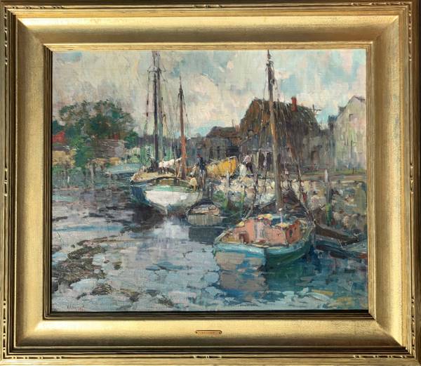 Harry Aiken Vincent Rockport Harbor - Hawthorne Fine Art