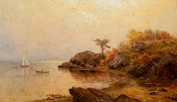Catherine White Newhall Early Autumn at Cape Ann, 1883