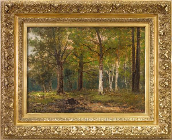 Thomas B. Griffin In the Catskill Woodlands - Hawthorne Fine Art