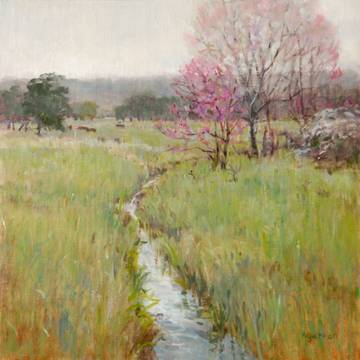 Mallory Agerton Red Bud Spring Unframed