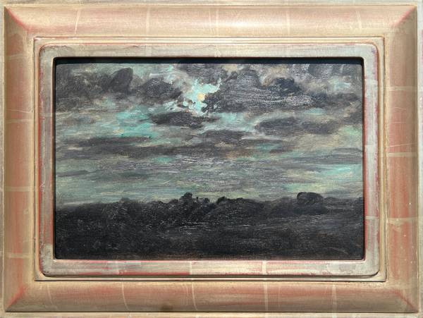 Lockwood de Forest Storm Over Moonlight Landscape