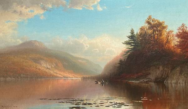 George Herbert McCord A Recollection of an Adirondack Lake, 1874