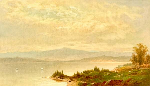 John William Casilear New Hampshire Landscape with Mount Chocorua 