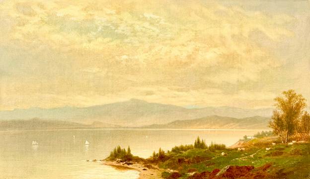 John William Casilear New Hampshire Landscape with Mount Chocorua 