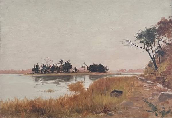 Lockwood DeForest Eastern Waterway with Island