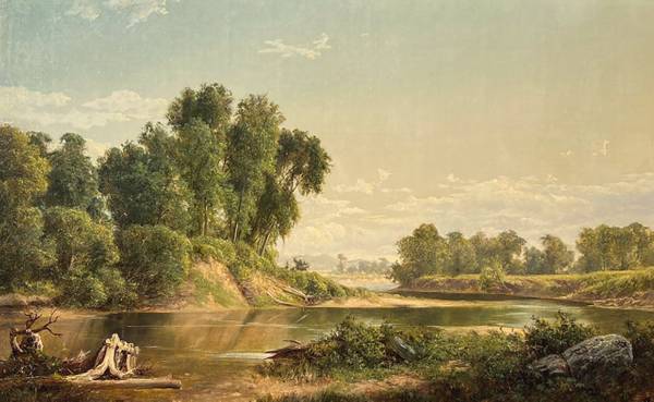 David Johnson Scene at Hurley, 1859 