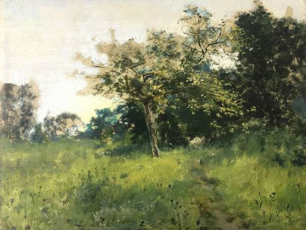 Unknown Study of Spring Unframed