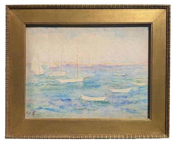 Carolyn Campbell Mase Boats in the Harbor