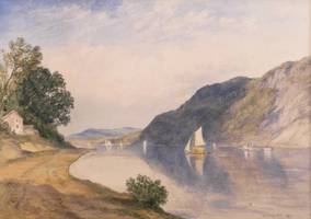 John Henry Hill (1839-1922)
In the Hudson Highlands, 1884
Watercolor on paper
10 1/4 x 14 3/4 inches
Signed lower right John Henry Hill In the Hudson Highlands Unframed
