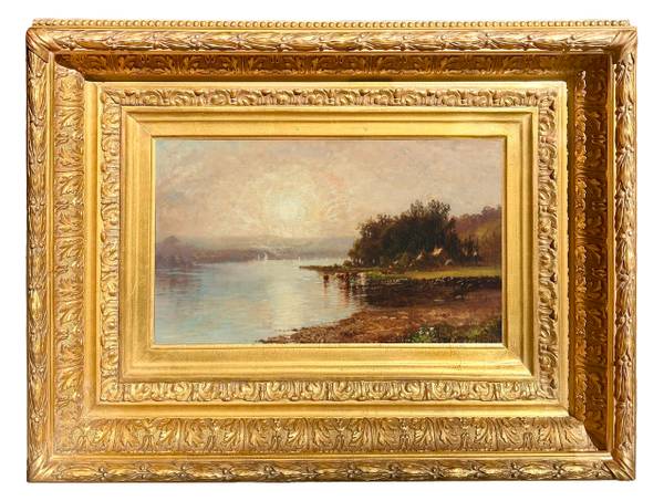 Julie Hart Beers Landscape on the Hudson