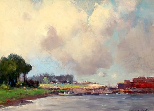 Gustave Wolff Boating Party, Northern Manhattan