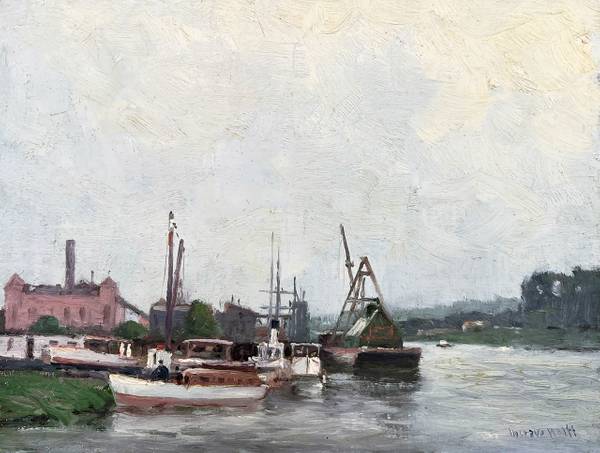 Gustave Wolff By the Docks