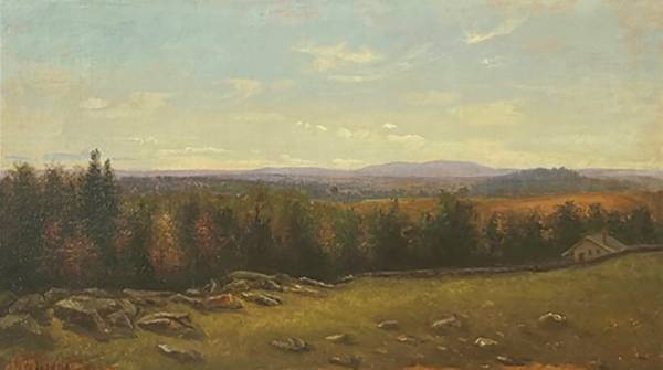 Worthington Whittredge Landscape in the Hudson Valley