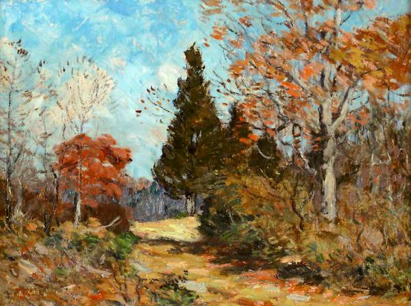 Clark Greenwood Voorhees Autumn, Old Lyme, Flat Rock Hill