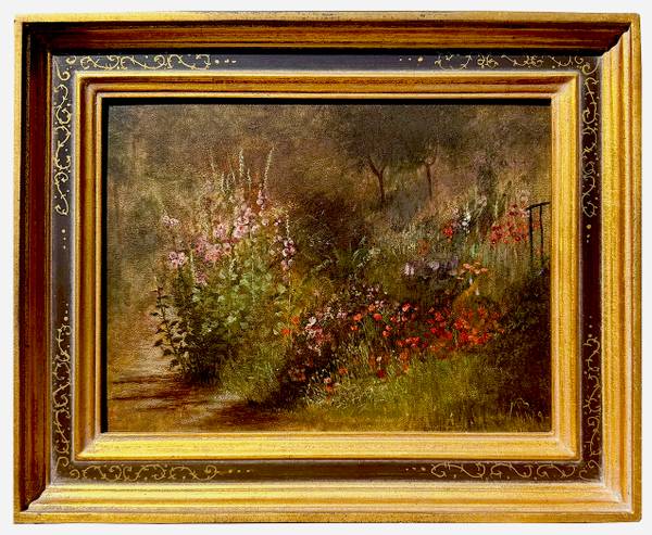 Marion "Minnie" Robertson Beers Brush Garden Path