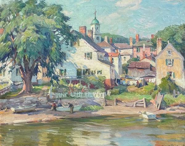 Mabel Woodward Portsmouth Harbor, 1917