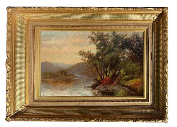 Julie Hart Beers Landscape on the Hudson