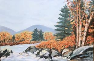 AUDREY SHEFCHIK
Folk Mountain Landscape
Oil on canvas
12 x 18 inches
Signed lower right Shefchik, Audrey_Folk Mountain Landscape.jpg