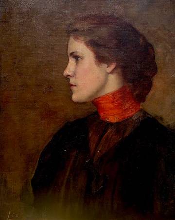 Ruth Hudson Lee Portrait of a Woman