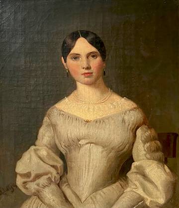 Emanuel Leutze Portrait of a Woman [possibly, Juliane Lottner, the artist’s wife]