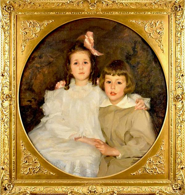 Lydia Emmet Field Portrait of Elizabeth and Herbert Turner