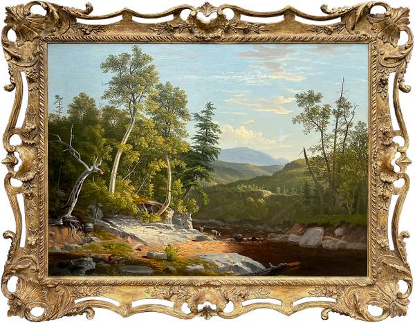 William G. Boardman (1815-1895) White Mountains in New Hampshire