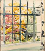 Mary Lane McMillan View from Studio Window, c. 1930-60