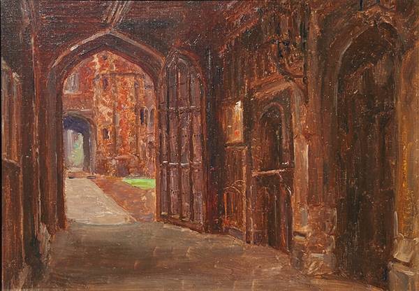 Anna Mary Richards Brewster St. John's College Cambridge England (c. 1900)