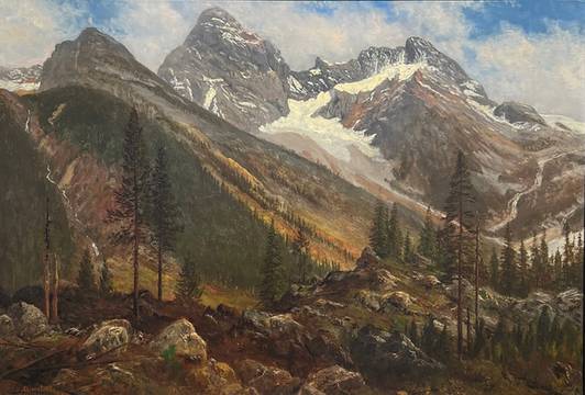 Albert Bierstadt Sierra Nevada Mountains