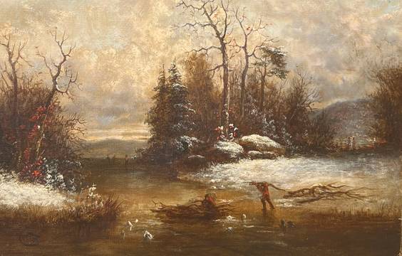 William Frerichs Winter Scene 