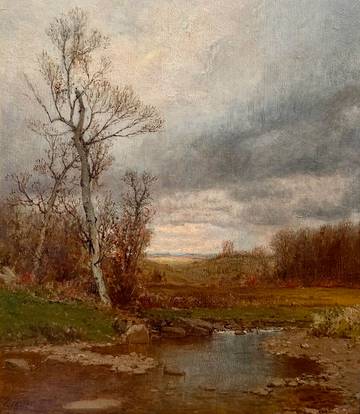 Jervis McEntee Autumn Landscape