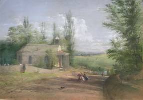 William Rickarby Miller The Old Dutch Church, North Broadway, Sleepy Hollow, New York