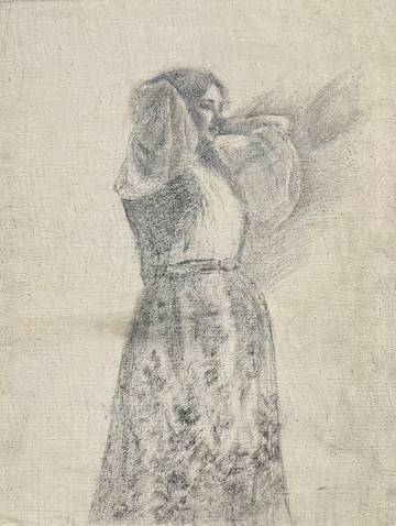 Carolyn Campbell Mase Portrait of a Woman