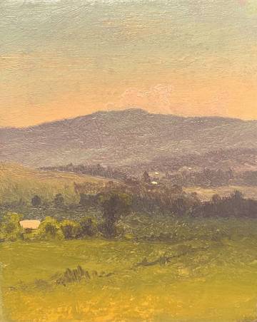 Walter Launt Palmer Sunset in the Catskills July 1872 unframed