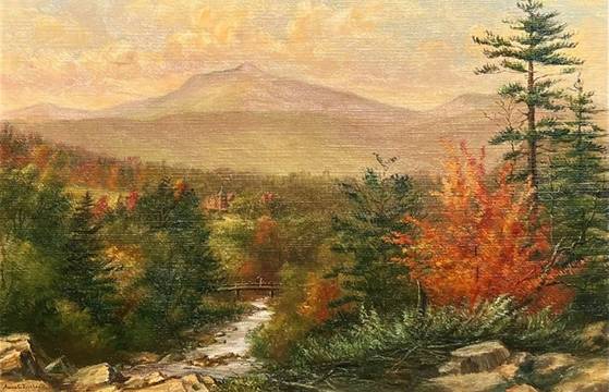 Anna Freeland Gray's Inn, Iron Mountain and Wildcat River, Jackson, NH