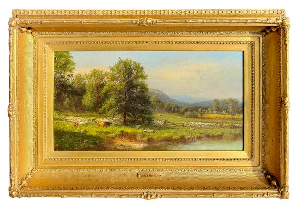 Julie Hart Beers Summer by the River, 1865