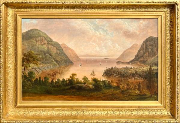 Thomas B. Pope (1834 -1891) Highlands - Hudson River from West Point Looking North