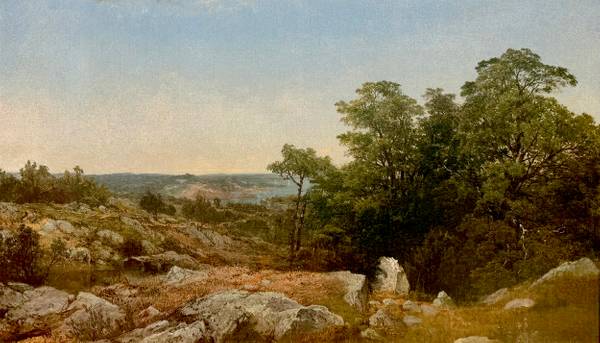 John Frederick Kensett
Along the Massachusetts Coast, Near Manchester