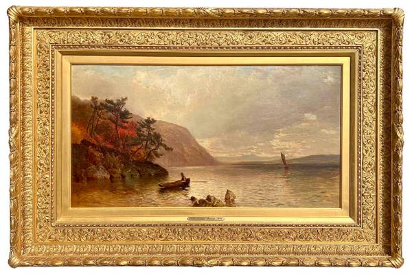 Arthur Parton Autumn on the Hudson River