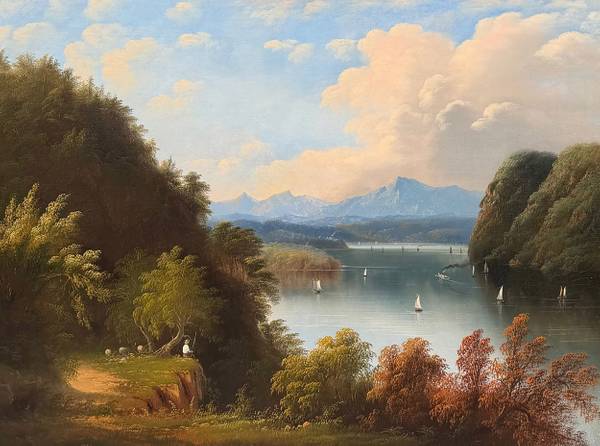 Edmund C. Coates Hudson River View