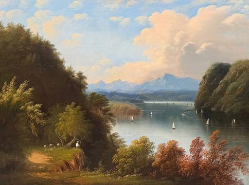 Edmund C. Coates Hudson River View