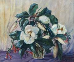 CLARA LOTTE VON MARCARD-CUCUEL  Magnolias Unframed