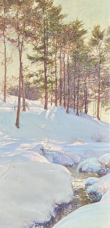 Walter Launt Palmer Winter Landscape