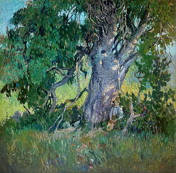 Walter Griffin Under the Shade of the Old Tree