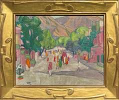 Marguerite Zorach Street Scene in India, 1910-11