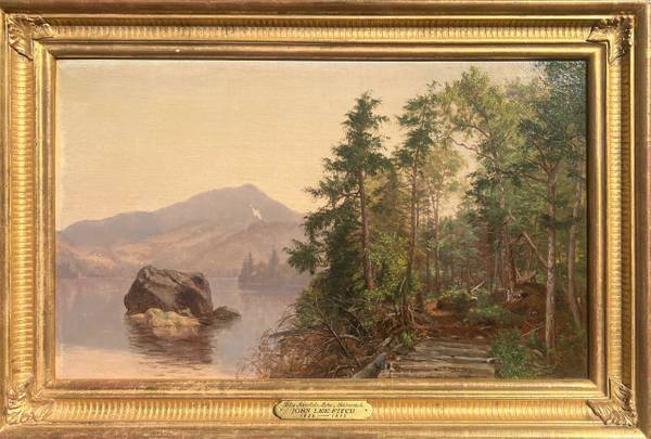 John Lee Fitch Blue Mountain Lake, Adirondacks, c.1882