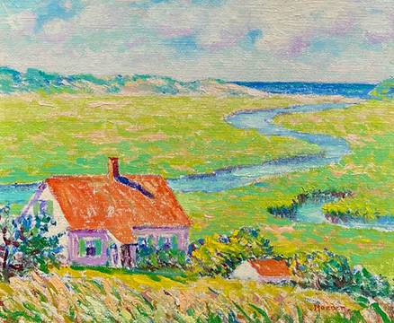 Lillian Burk Meeser New England Marshes