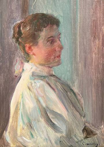 Robert William Vonnoh Portrait of a Lady