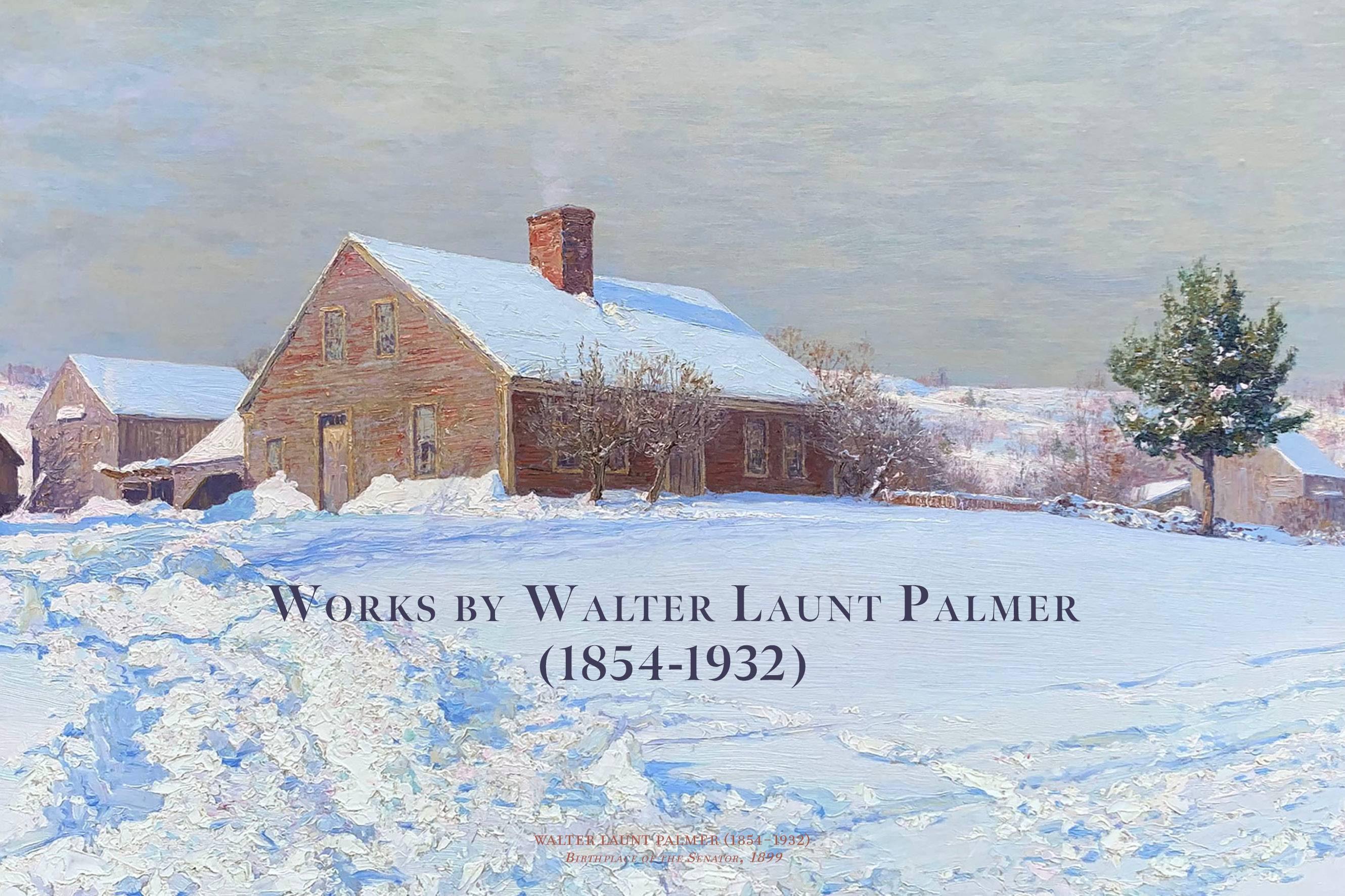 Works by Walter Launt Palmer (1854-1932)